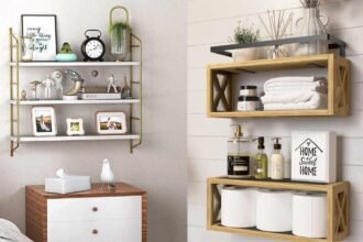 Bathroom Floating Shelves