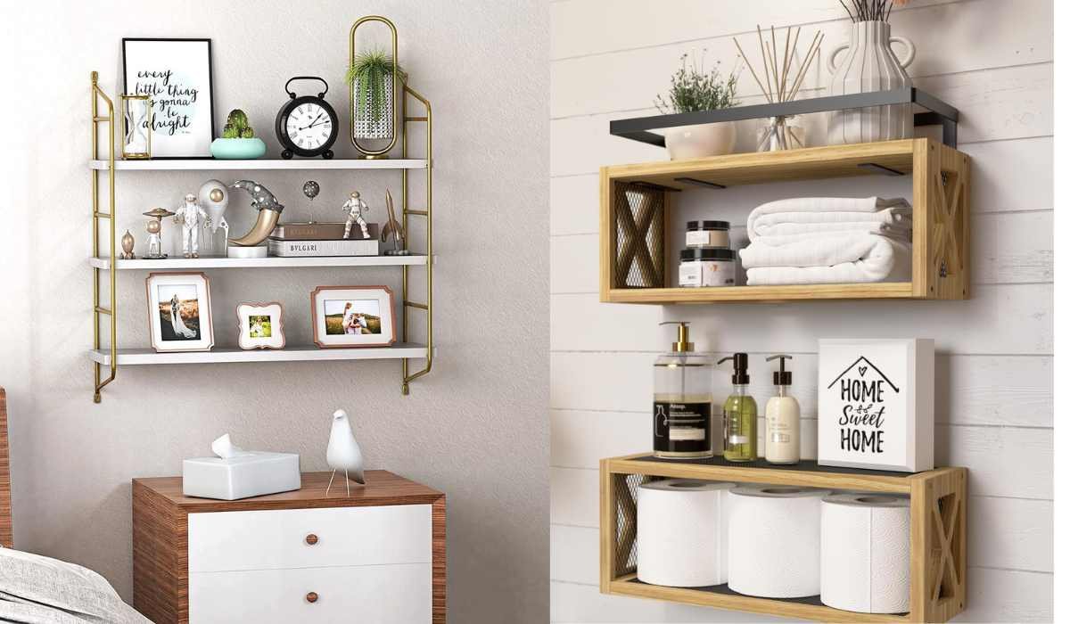 Bathroom Floating Shelves