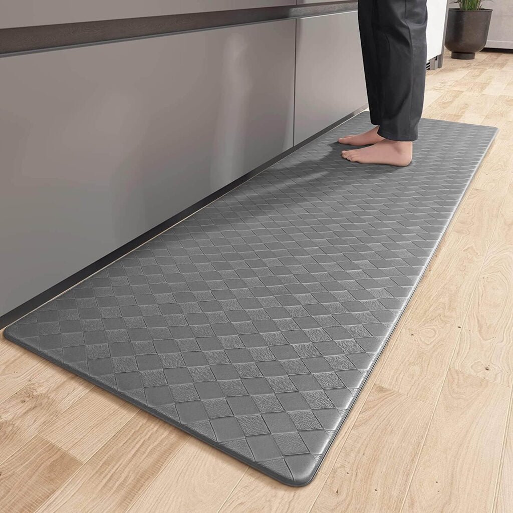 Color G Grey Kitchen Mat Long Runner