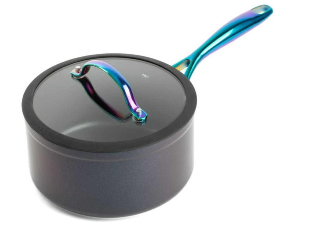 The Thyme & Table Non-Stick 2.5 Quart Rainbow Sauce Pan