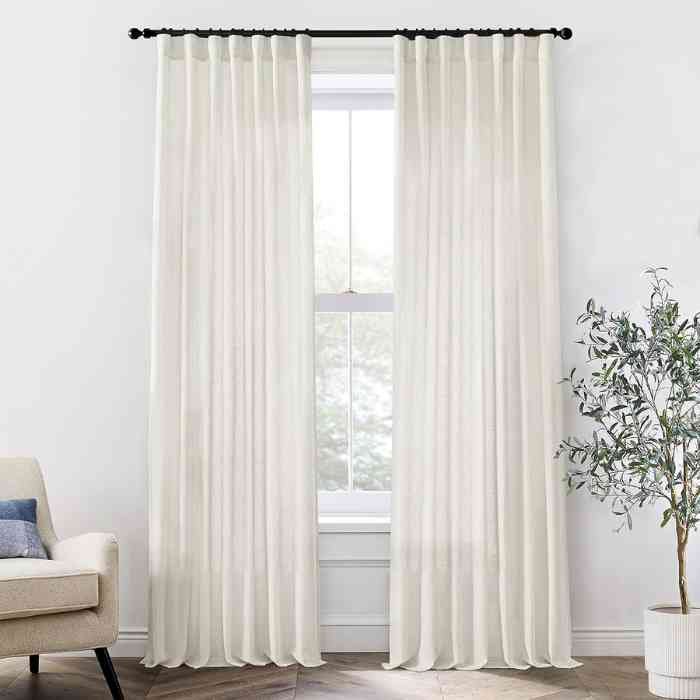 Linen and Cotton Curtain