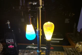 Edison Steampunk Lamp