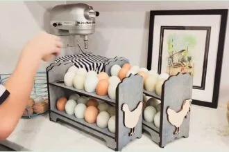 Rustic Egg Holder