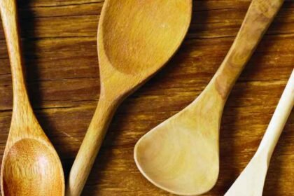 What is the purpose of a wooden spoon