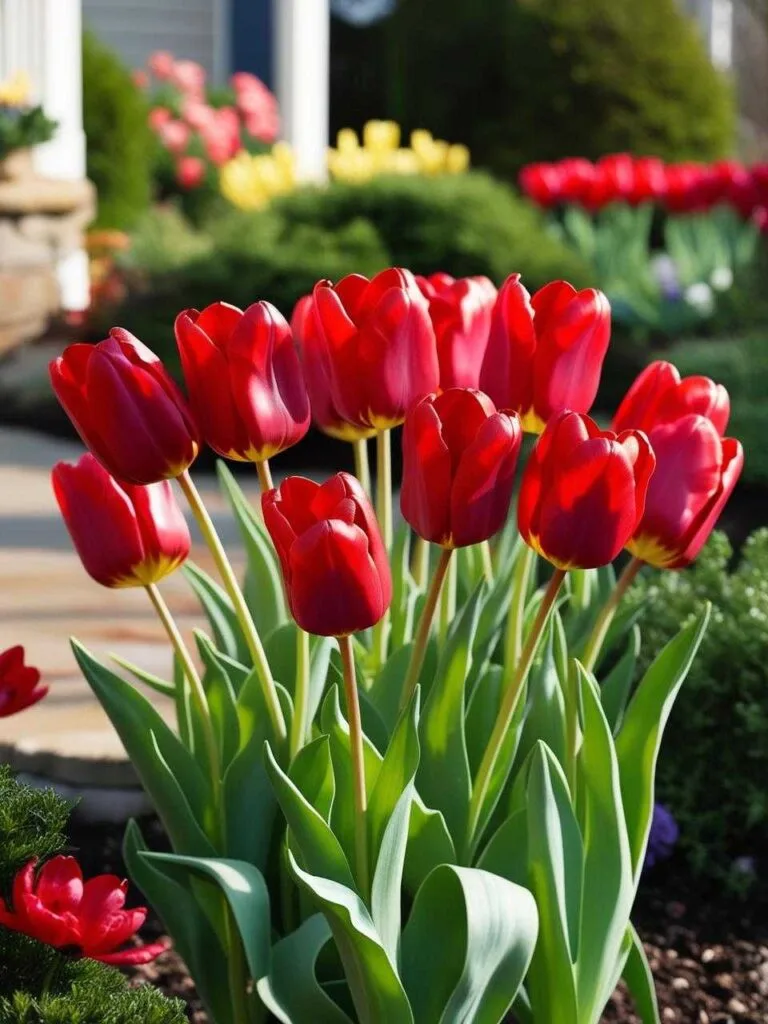 Red Tulips