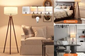 Upgrade Your Home Decor with This Elegant & Practical Floor Lamp