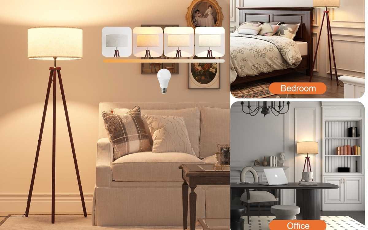 Upgrade Your Home Decor with This Elegant & Practical Floor Lamp