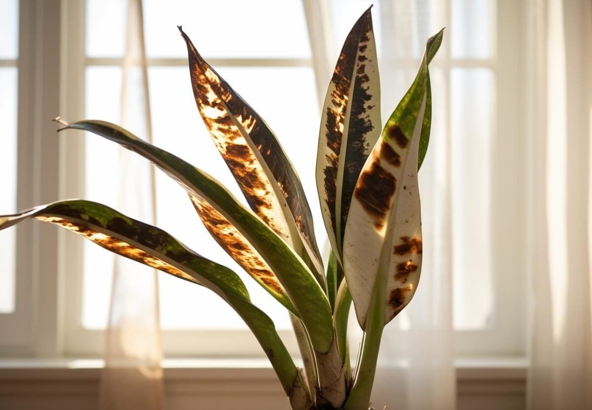 What to Do If Your Snake Plant Gets Sunburned