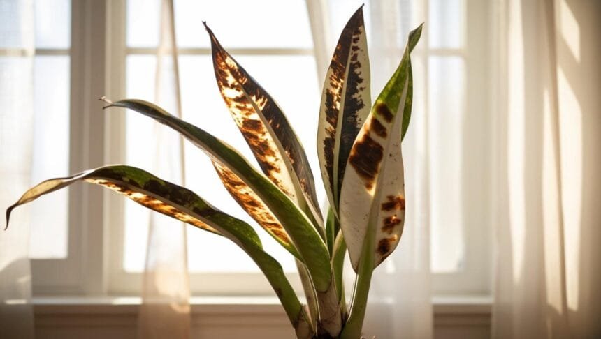 What to Do If Your Snake Plant Gets Sunburned