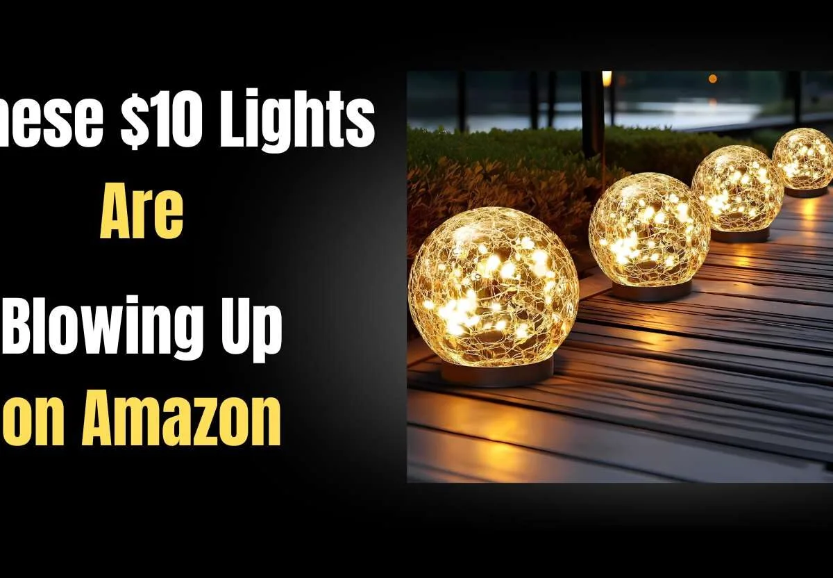 This $10 Outdoor Light Set Will Instantly Transform Your Backyard