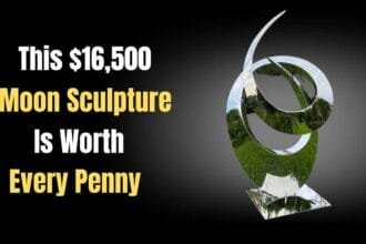 This $16,500 Moon Sculpture Is Worth Every Penny for Your Outdoor Space