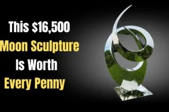This $16,500 Moon Sculpture Is Worth Every Penny for Your Outdoor Space
