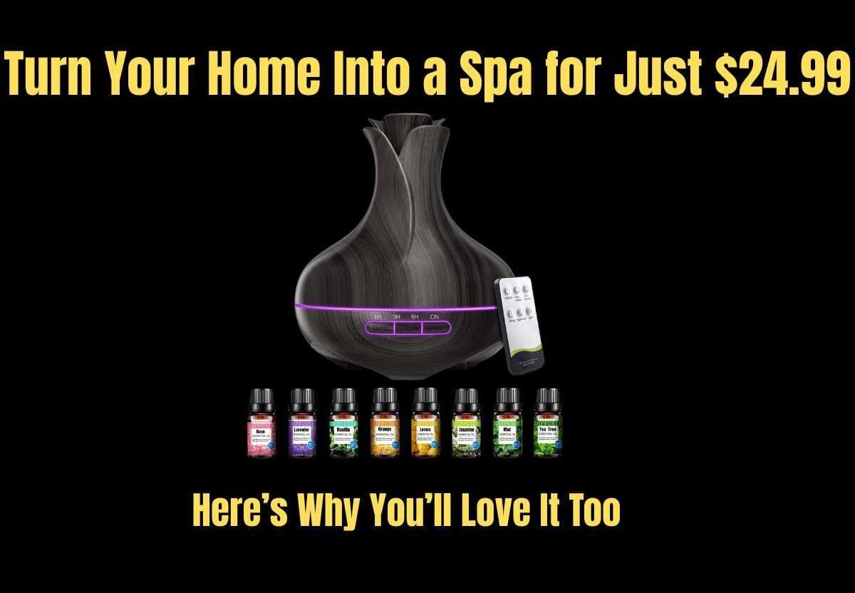 This $24.99 Essential Oil Diffuser Just Might Be the Best Deal of the Year
