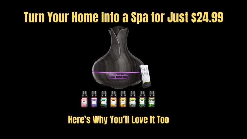 This $24.99 Essential Oil Diffuser Just Might Be the Best Deal of the Year