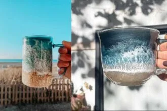 This Coffee Mug Looks Like the Ocean