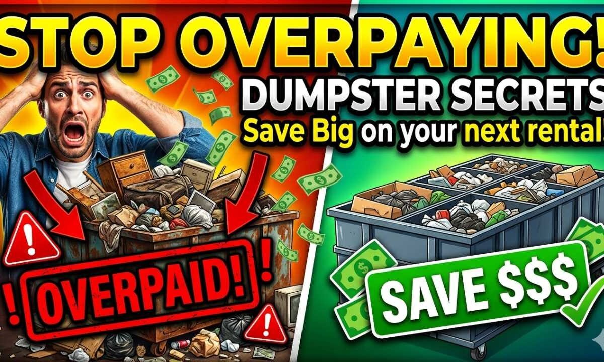 How to Rent a Dumpster Without Overpaying