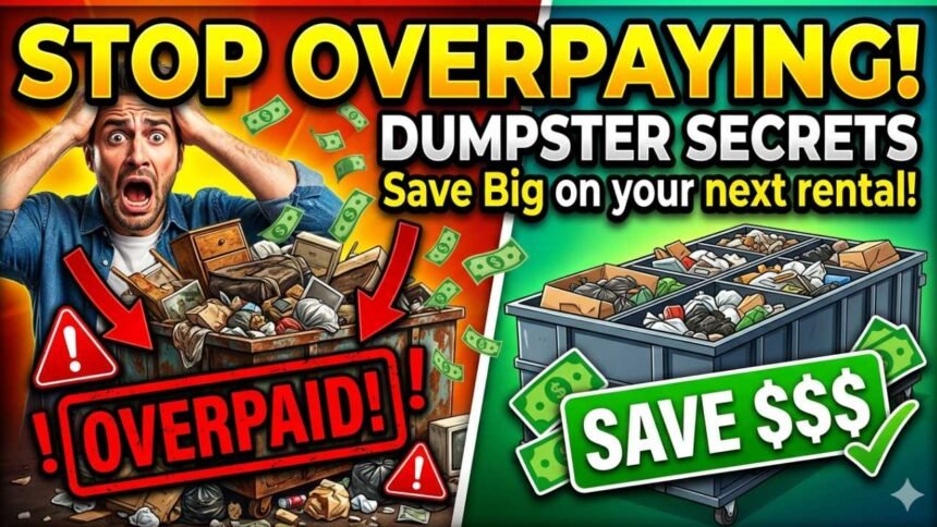 How to Rent a Dumpster Without Overpaying