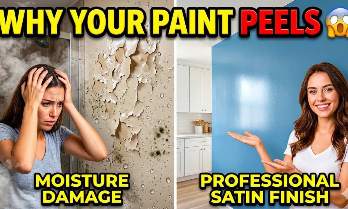 Interior house painting for kitchens and bathrooms